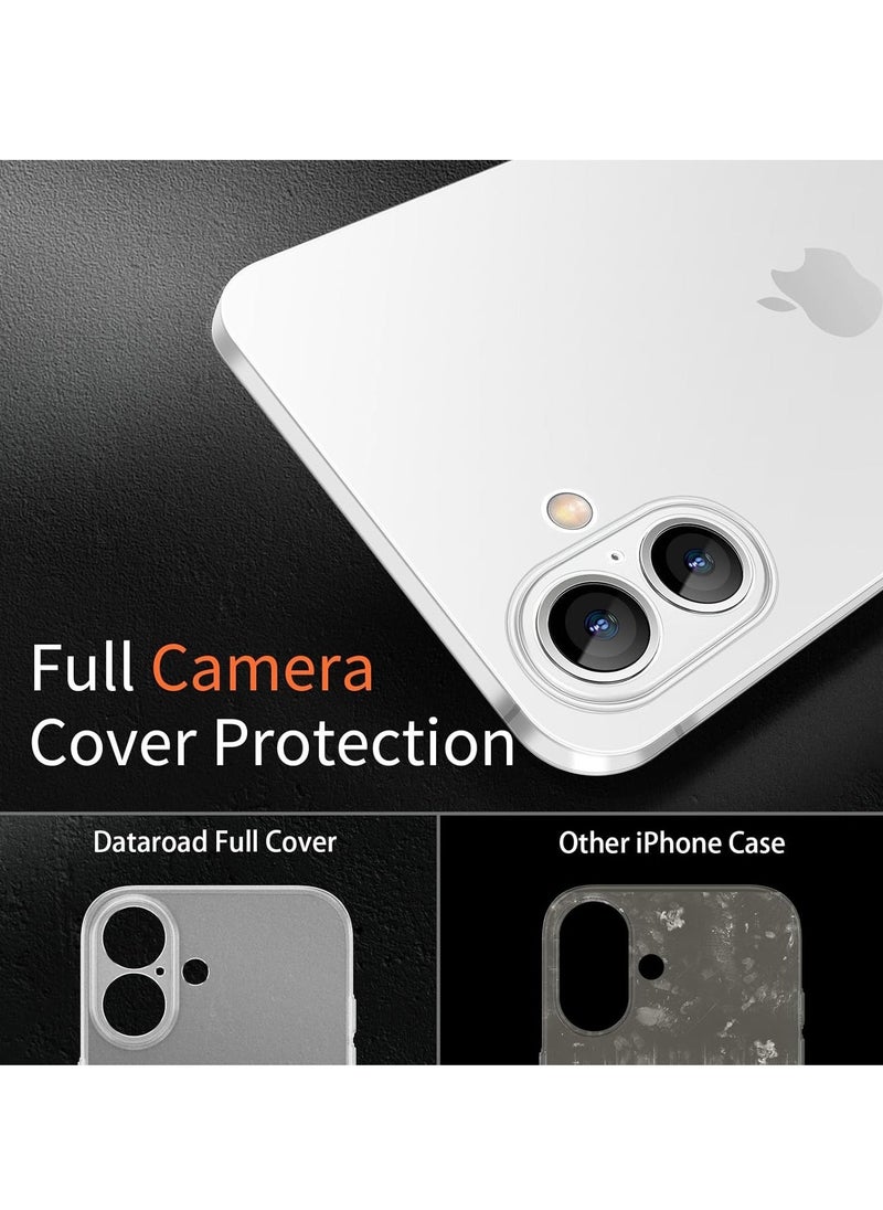 JAJEEK Dataroad iPhone 16 Plus Slim Case – 0.2mm Paper-Thin Lightweight Case, Matte Finish PP Back Cover, Anti-Fingerprint & Yellowing Protection, Ultra-Slim Design, Compatible with iPhone 16 Plus 6.7 Inch - Image 3