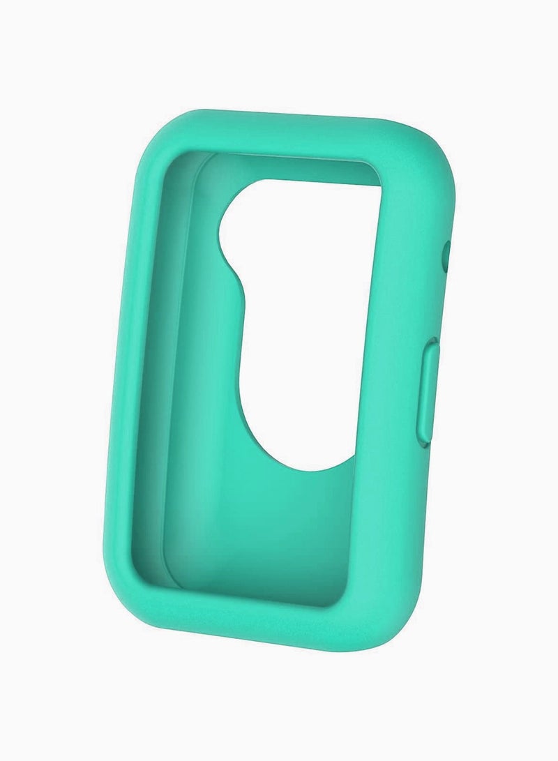 Bands Replacement and case for Huawei Watch Fit & Huawei Watch Fit New & Huawei Watch Fit Elegant, Band for Women Men,Silicone Quick Release Soft Rubber Replacement Watch Band  Turqoise - Image 5