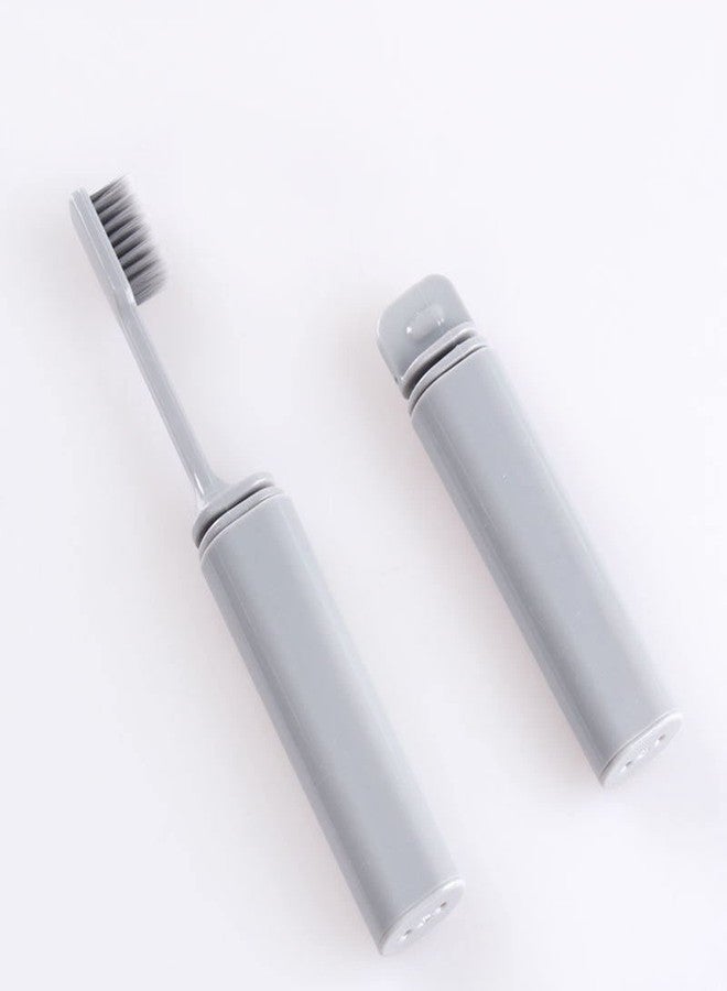 TEONEI Folding Travel Toothbrush, Foldable Toothbrushes, Personal Care Teeth Brush,2PCS - Image 5