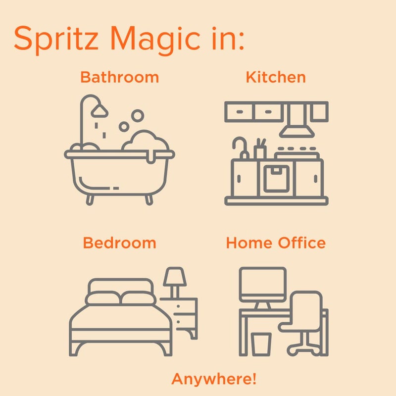 Citrus Magic رذاذ معطر للجو من سيتروس ماجيك لإزالة الروائح الكريهة للمنزل، انفجار البرتقال، 3 أونصات، عبوة من 3 - Image 4