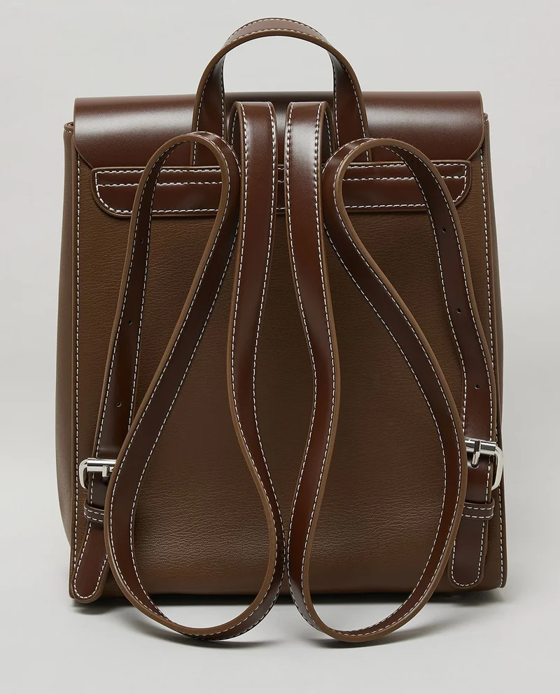 R&b  Solid Flap Backpack for Women | Best Price UAE