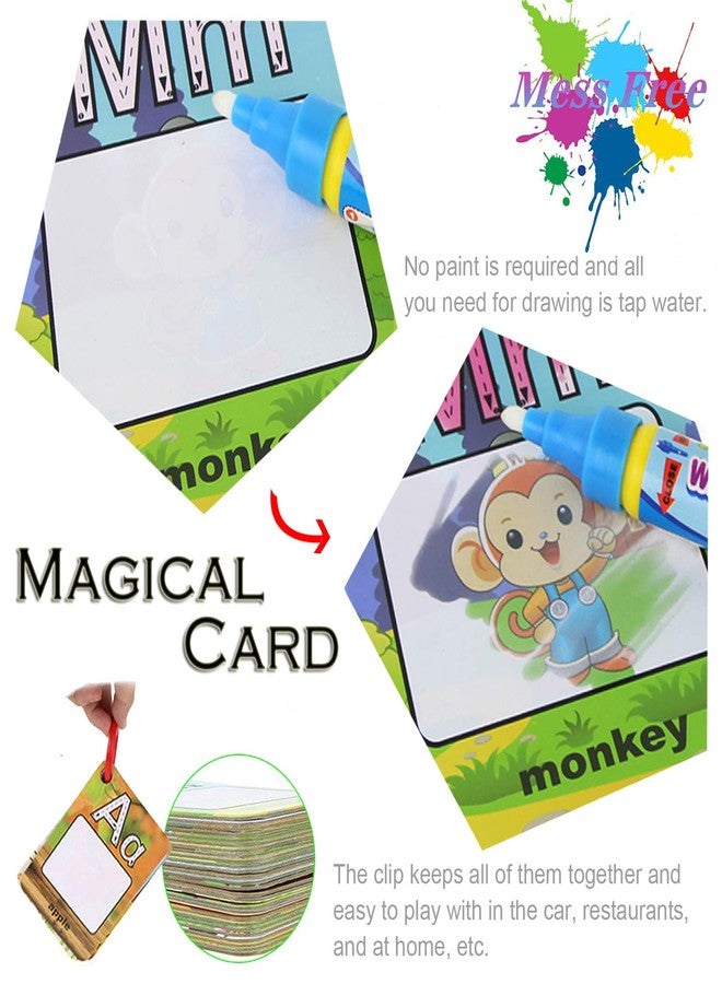 Coolplay A-Z 26 Alphabet Water Cards, Children Drawing Card for Kids Educational Toys for Travel - Image 5