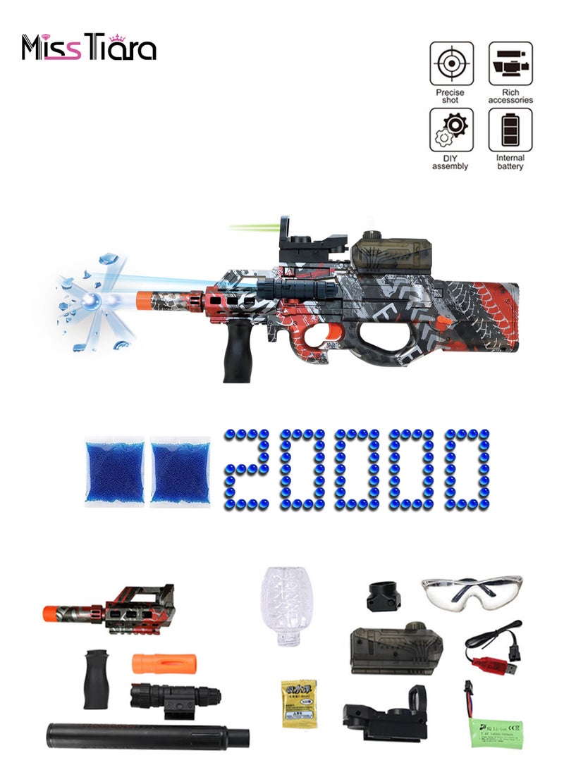 MissTiara WEIHUI Electric Blast Safe Water Gun P90 Adult and Kids Electric Water Gun Summer Outdoor Fun Beach Swimming Pool Party Toys  - Image 1
