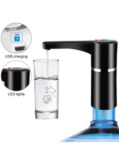 JIHAM Rechargeable Electrical Automatic Water Pump Top Dispenser - Convenient and Portable for Bottled Water at Home or Office  - Image 2