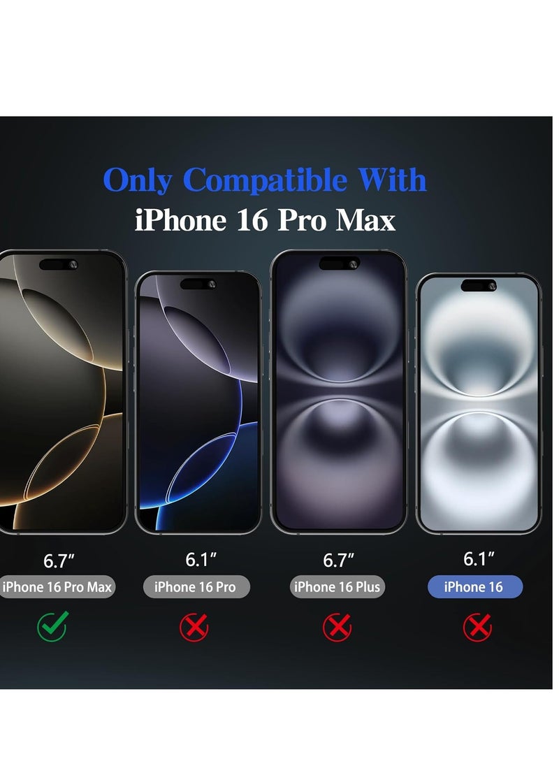 Generic - Iphone 16 Pro Max Privacy Screen Protector,3D curved Anti Spy 9H Tempered Glass,Edge to Edge Screen Protector Anti-Fingerprint Full Coverage Screen Protector For Iphone 16 Pro Max 5D Privacy - Image 1