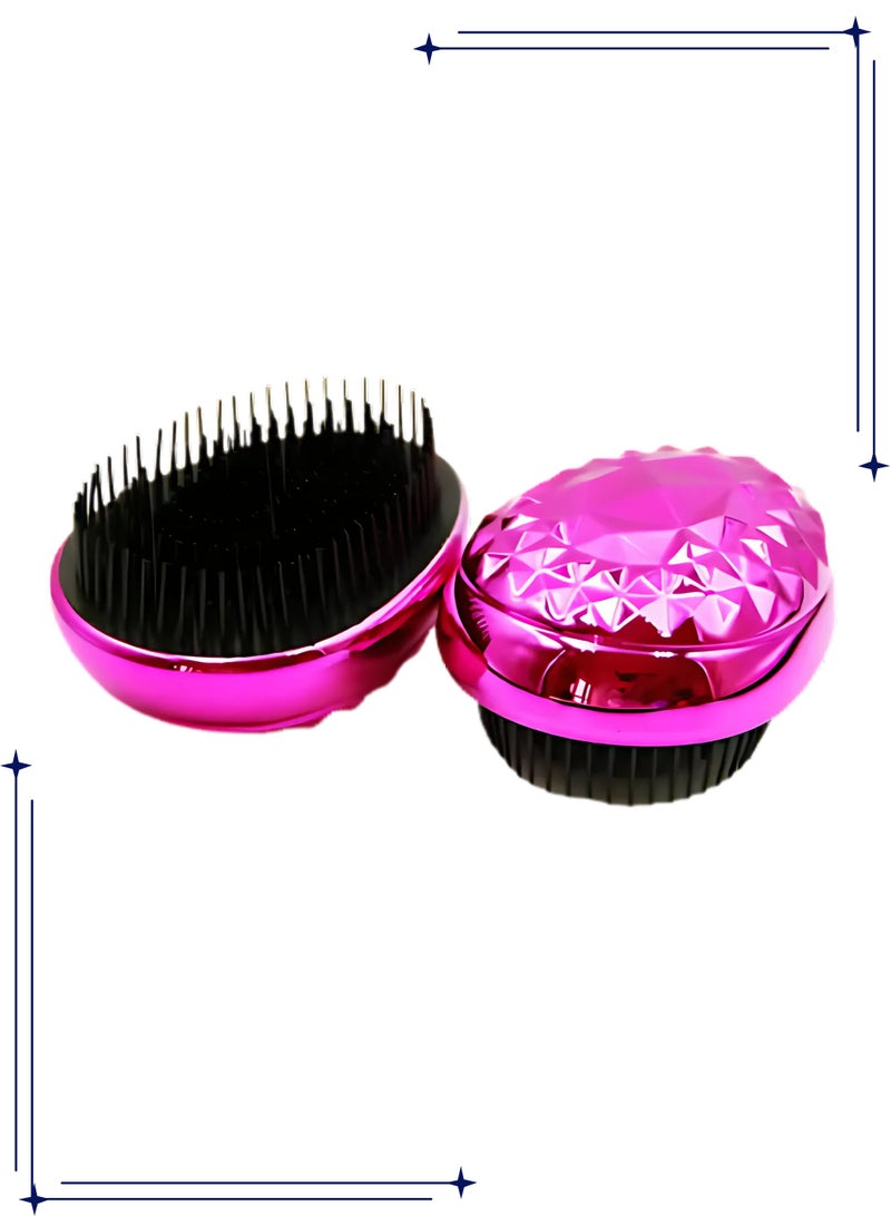 Prime Mini Hair Brush Styling Detangler Hair Scalp Massage Comb for Home Use - Image 1