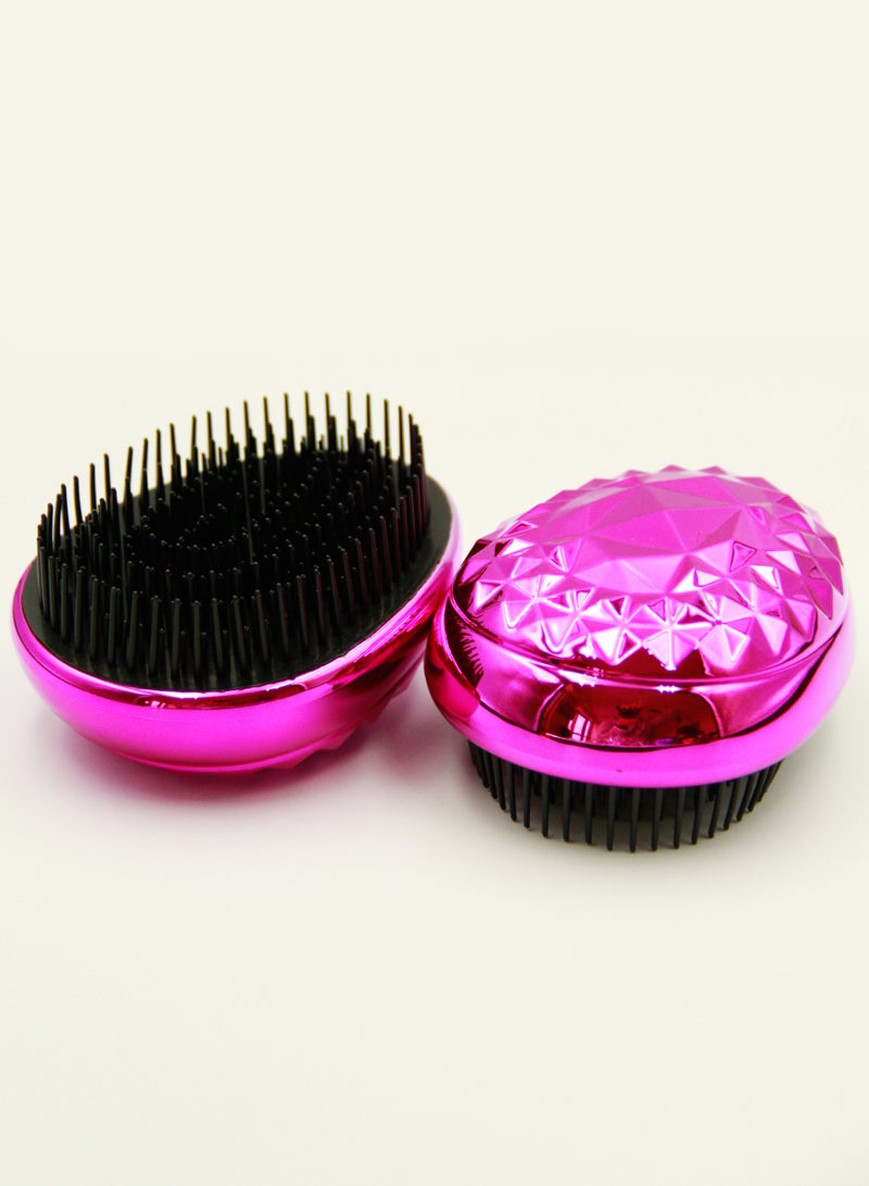 Prime Mini Hair Brush Styling Detangler Hair Scalp Massage Comb for Home Use - Image 2