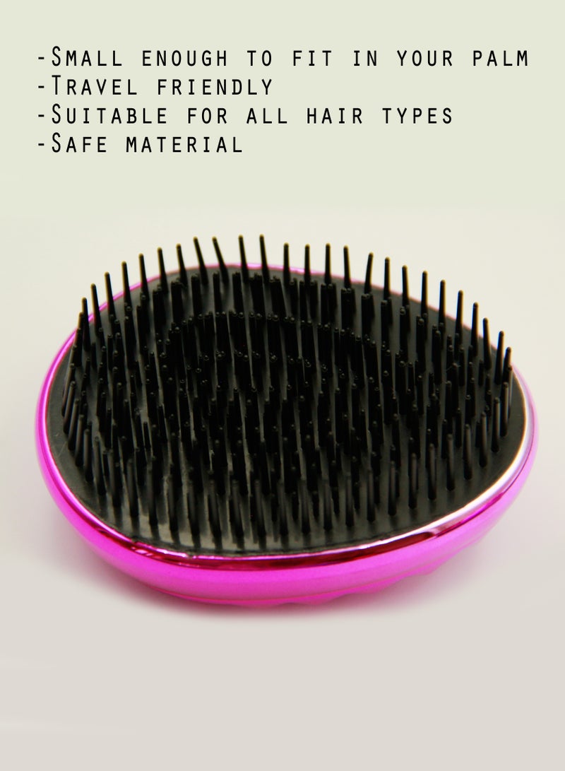 Prime Mini Hair Brush Styling Detangler Hair Scalp Massage Comb for Home Use - Image 3