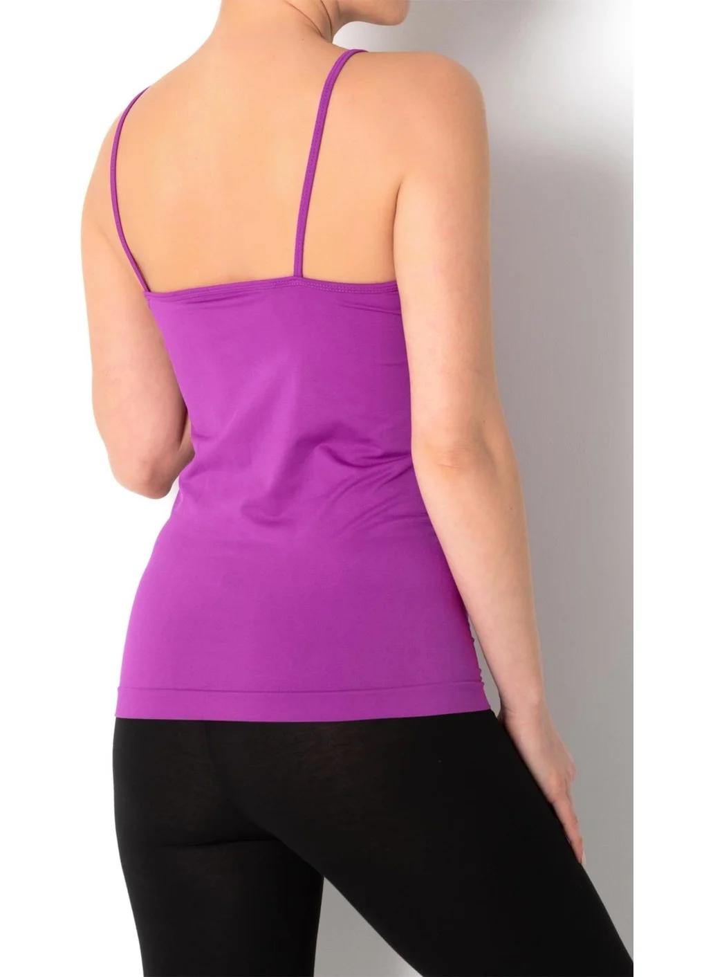 Miorre Women's Thin Strap Seamless T-Shirt