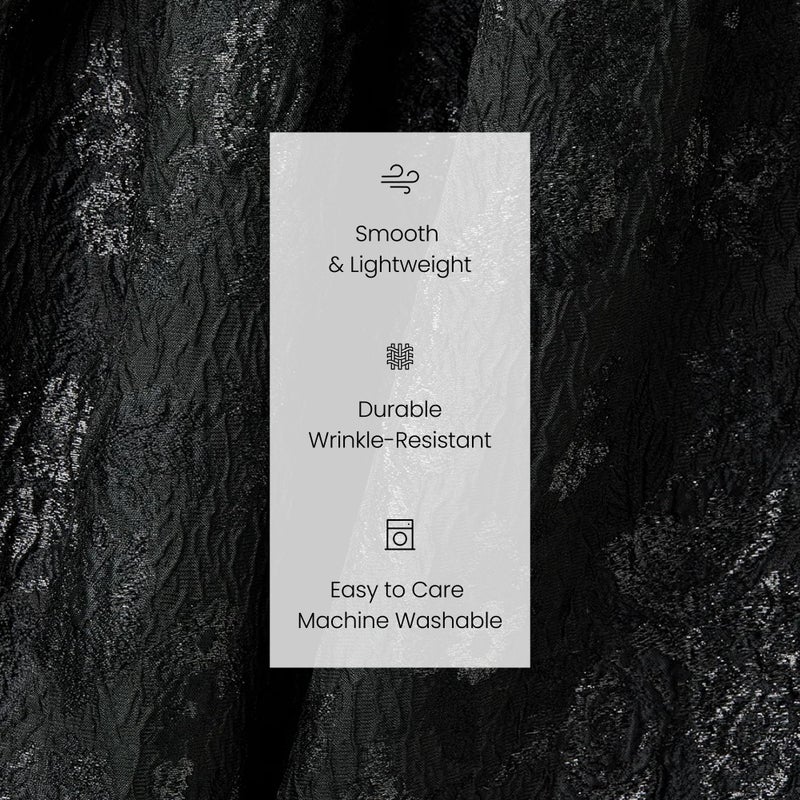 Lulus Ayla Jacquard Mini Dress Womenâ€™s Strapless Bustier Cocktail Dress with A-Line Skirt and Lace-Up Back, Size, Color Black - Image 3