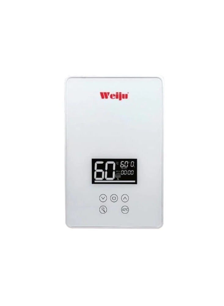 Weiju Instant Electric Water Heater White 7000W - Image 1