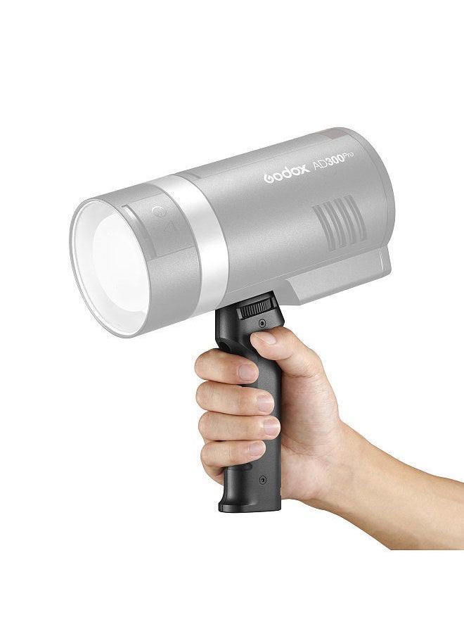 Godox - Godox FG-100 Flash Grip Camera Speedlite Hand Grip Flash Handle with 1/4inch Screw Compatible with Godox AD100pro AD200pro AD300pro and Other Flash LED Light with 1/4inch Threaded Hole - Image 1