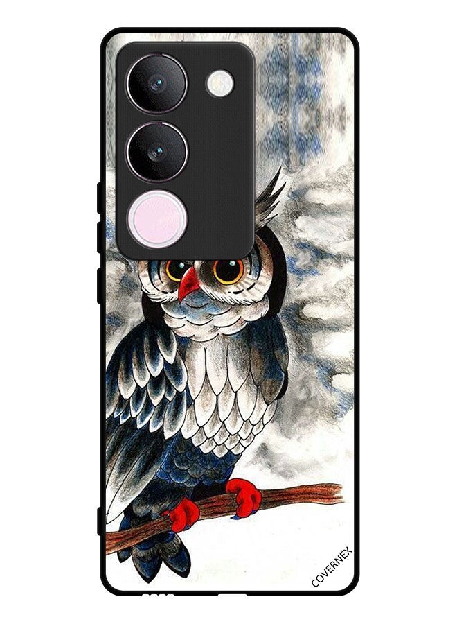 Covernex Protective Case Cover For vivo V29 Owl Drawing Art - Image 1