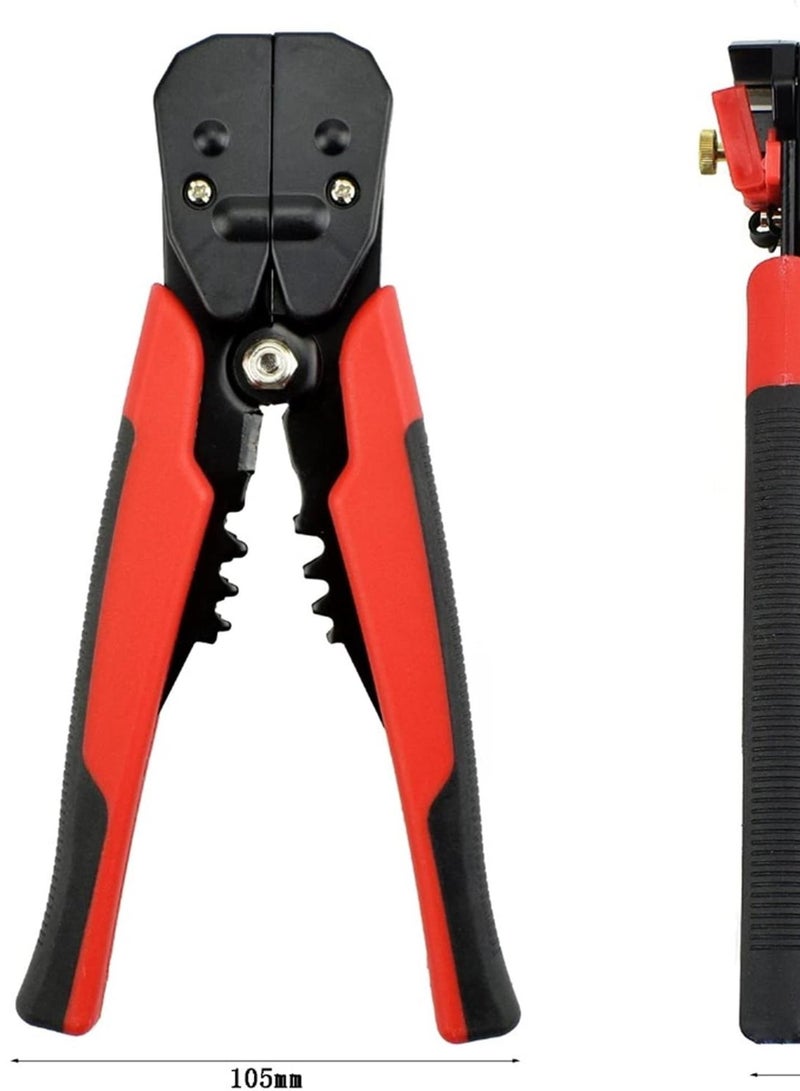 GGOOT Cable Wire Stripper Cutter Crimper Automatic Multifunctional Crimping Stripping Plier Tools Electric Hand Tool hardware tools (Color : Yellow)  - Image 5