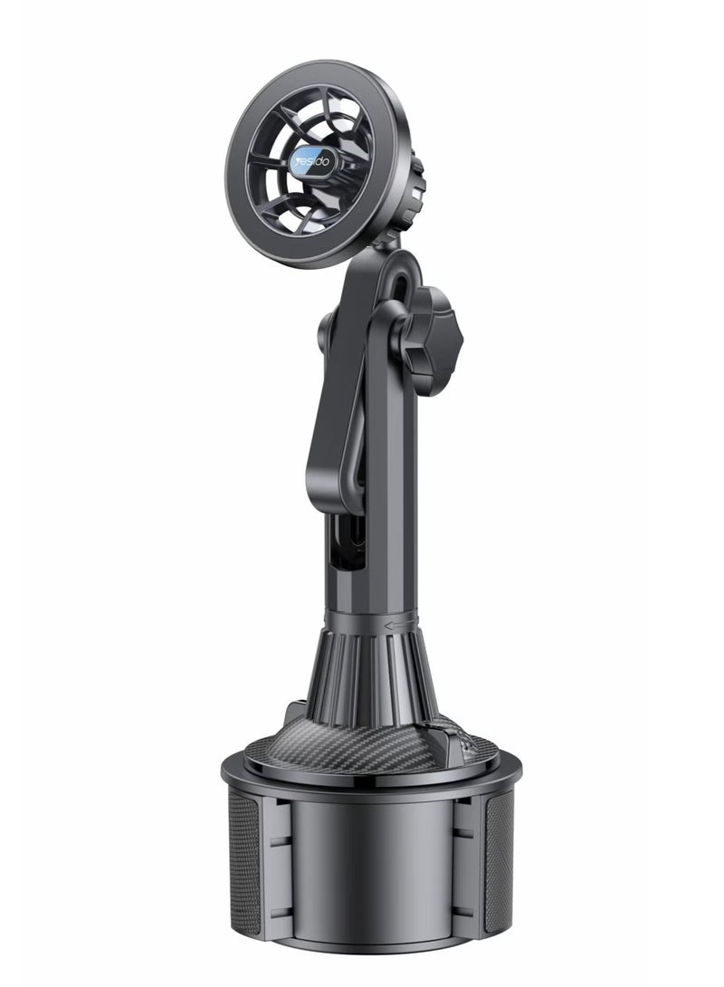 Yesido حامل الهاتف المغناطيسي C200 لحامل أكواب السيارة - آمن وأنيق - Image 1