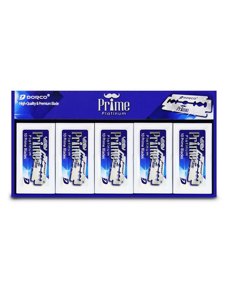 Dorco 100 Piece Prime Double Edge Razor Blades - Image 2