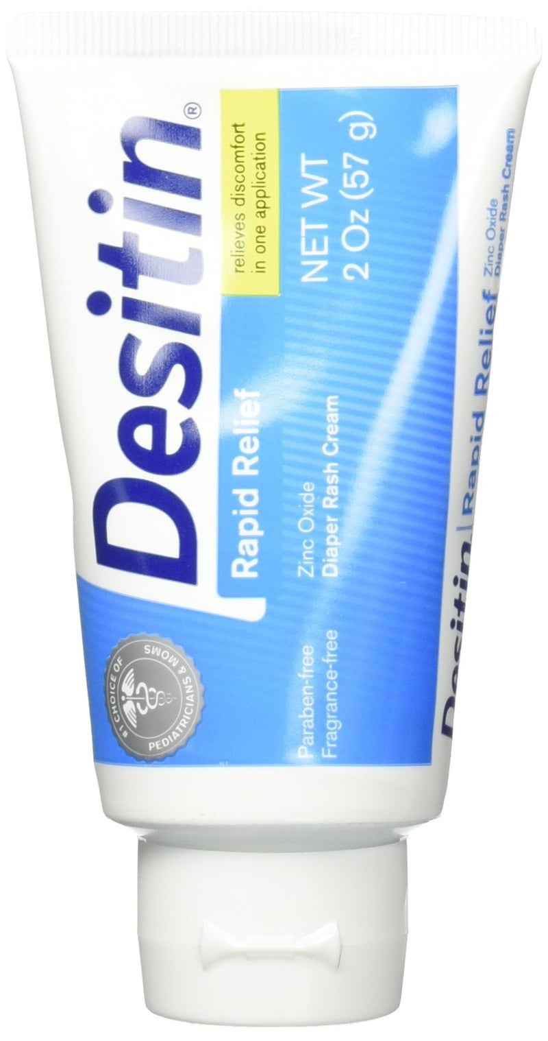 Desitin Rapid Relief Creamy Zinc Oxide Diaper Rash Cream (Pack of 2) - Image 3