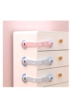 Y&D Child Safety Cupboard Locks, 14Pcs Adjustable Baby Proofing Cabinet Strap Locks  - Image 1