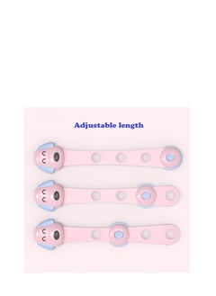 Y&D Child Safety Cupboard Locks, 14Pcs Adjustable Baby Proofing Cabinet Strap Locks  - Image 5