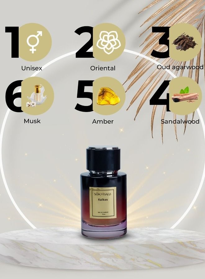 Son Visage Kalkas Eau de Parfum, 75 ml - Image 5