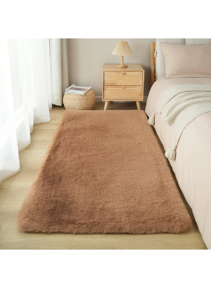 Home Box Luxy Bliss Faux Rabbit Fur Rug 150 x 80 cm