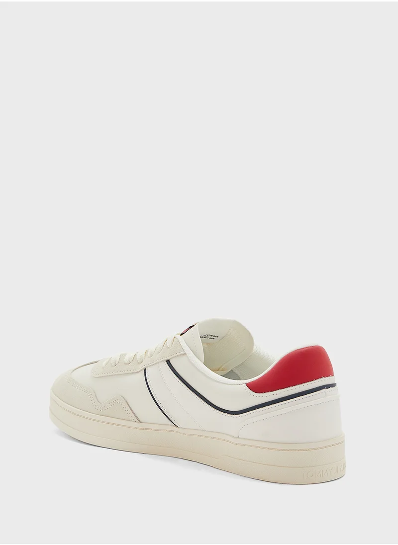 TOMMY JEANS Retro Cupsole Lace Up Sneakers