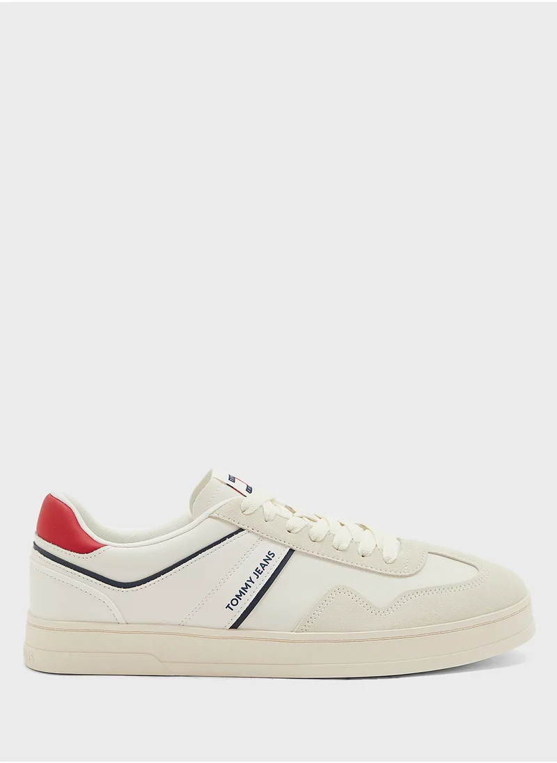 TOMMY JEANS Retro Cupsole Lace Up Sneakers