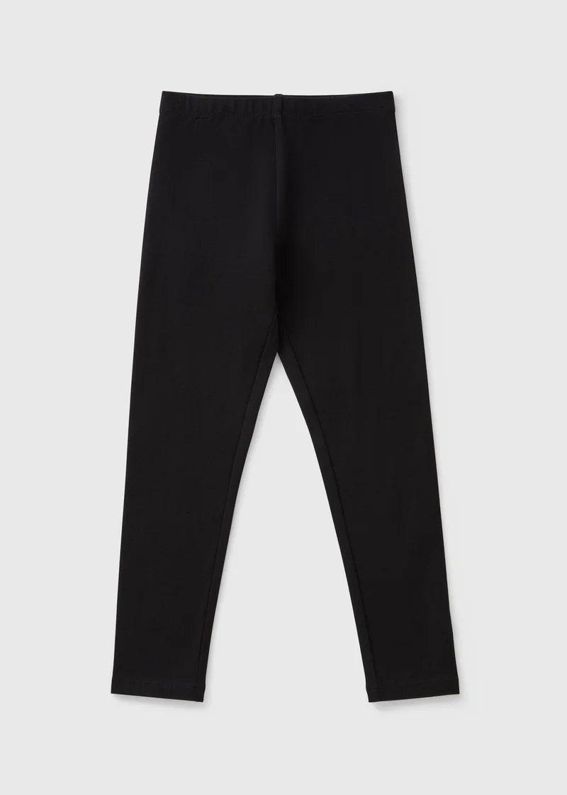 Matalan Girls Black Leggings