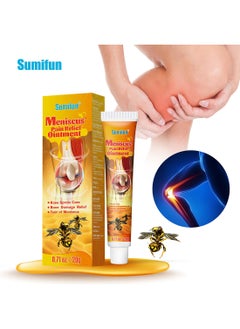 Sumifun Meniscus Pain Relief Ointment, Bee Venom Cream for Joint Shoulders Neck Waist and Legs, Propolis Professional Gel, Relieve Discomfort of Bones and Joints 20g  - Image 1