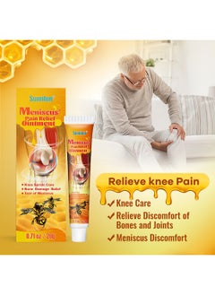 Sumifun Meniscus Pain Relief Ointment, Bee Venom Cream for Joint Shoulders Neck Waist and Legs, Propolis Professional Gel, Relieve Discomfort of Bones and Joints 20g  - Image 4