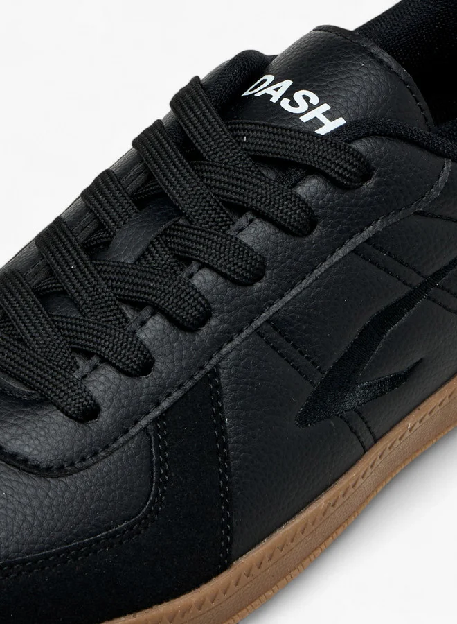 Dash Panelled Lace-Up Sports Shoes
