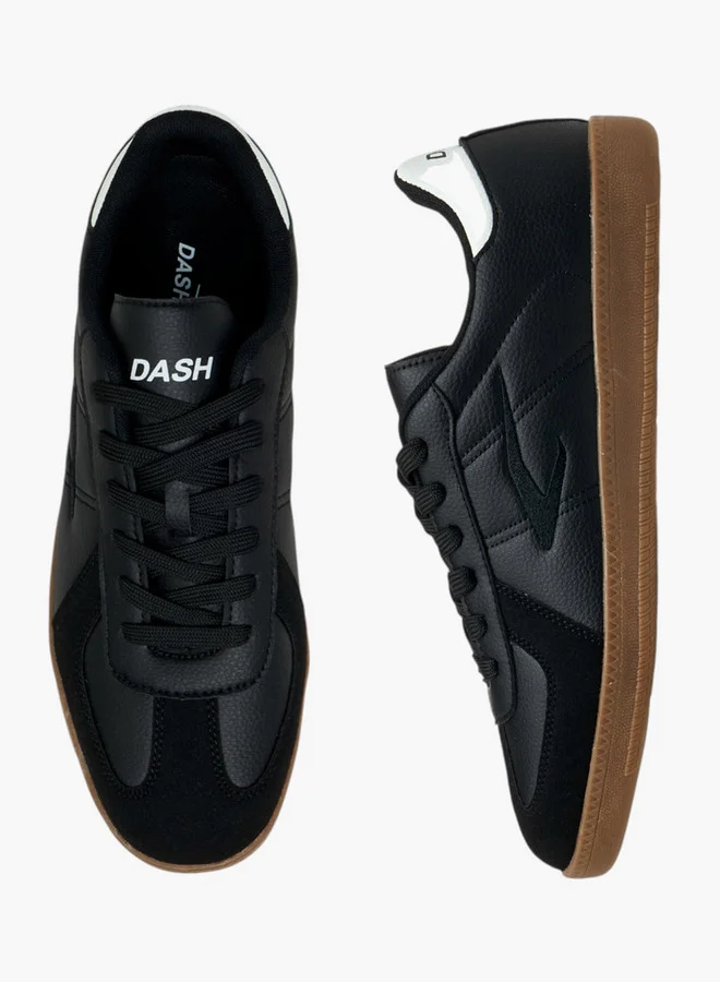 داش Panelled Lace-Up Sports Shoes