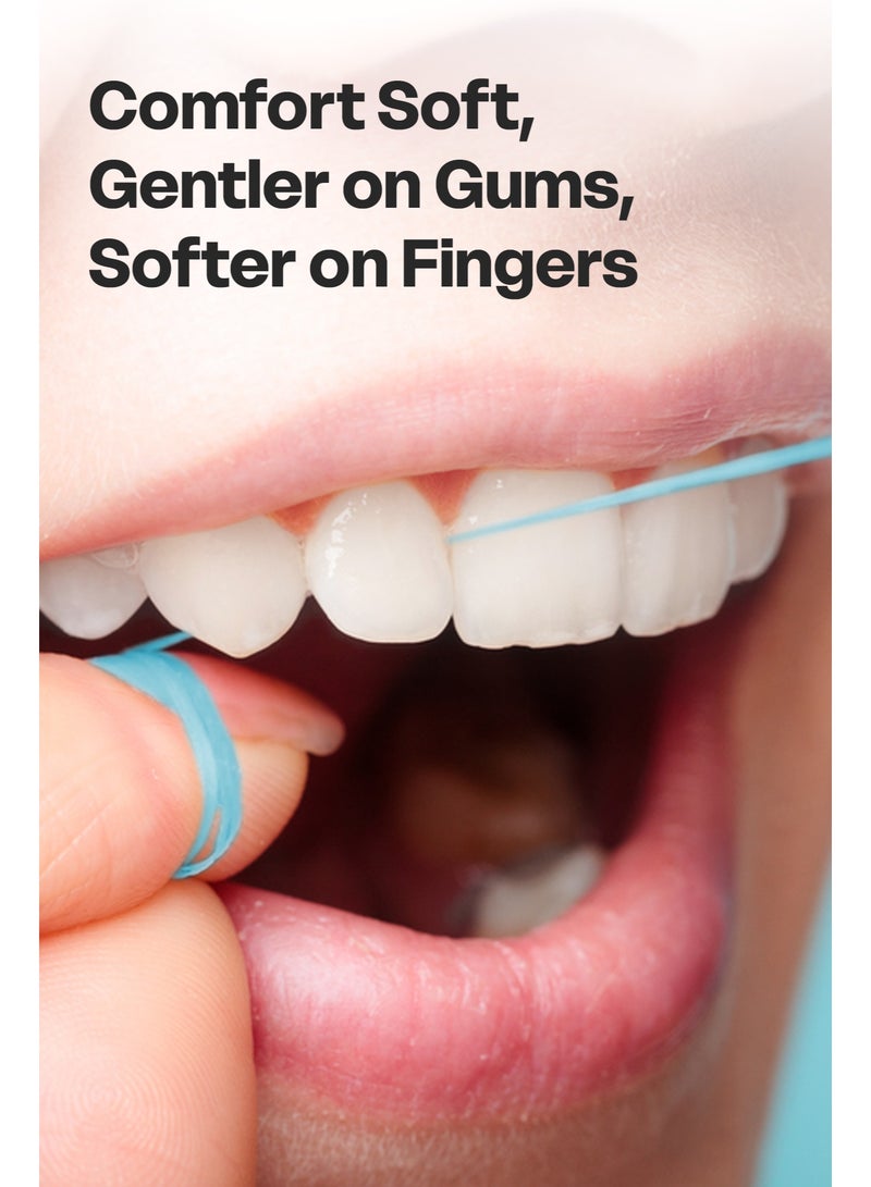 تيسى خيط تنظيف الأسنان المنسوج – 33 ياردة (30 متر) – نكهة النعناع - Image 3