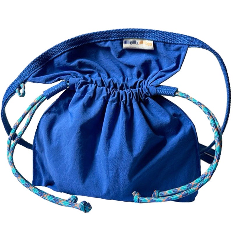Thai Designer Drawstring Crossbody Bag for Women - Image 1