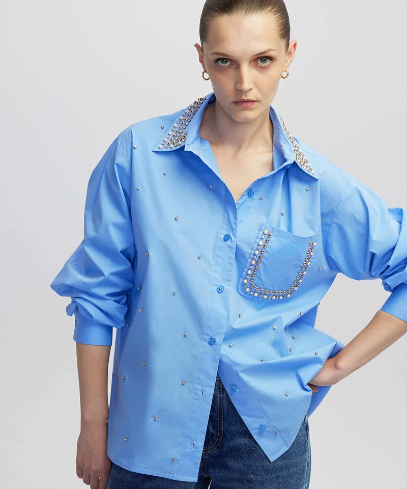 Ipekyol Embellished Shirt