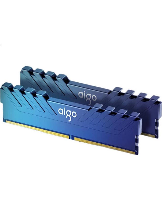 Aigo 32Gb (16Gb X 2) Kit Ddr4 3600 Desktop Memory Module Vest Module Dual Channel Computer Storage Module Shadow Black C18 Compatible With Black Myth Wukong - Image 3