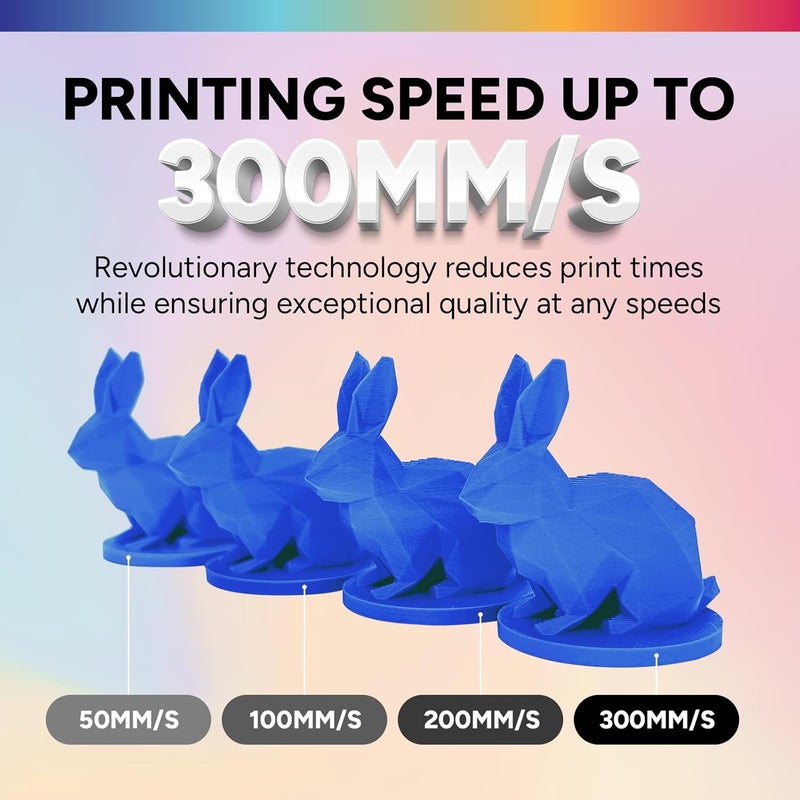 OVERTURE Matte PLA 3D Printer Filament 1.75mm, Matt Surface & Low Warping Filament 1kg Spool (2.2 lbs), Accuracy +/- 0.02 mm, Fit Most FDM Printers (Matte Blue) - Image 3