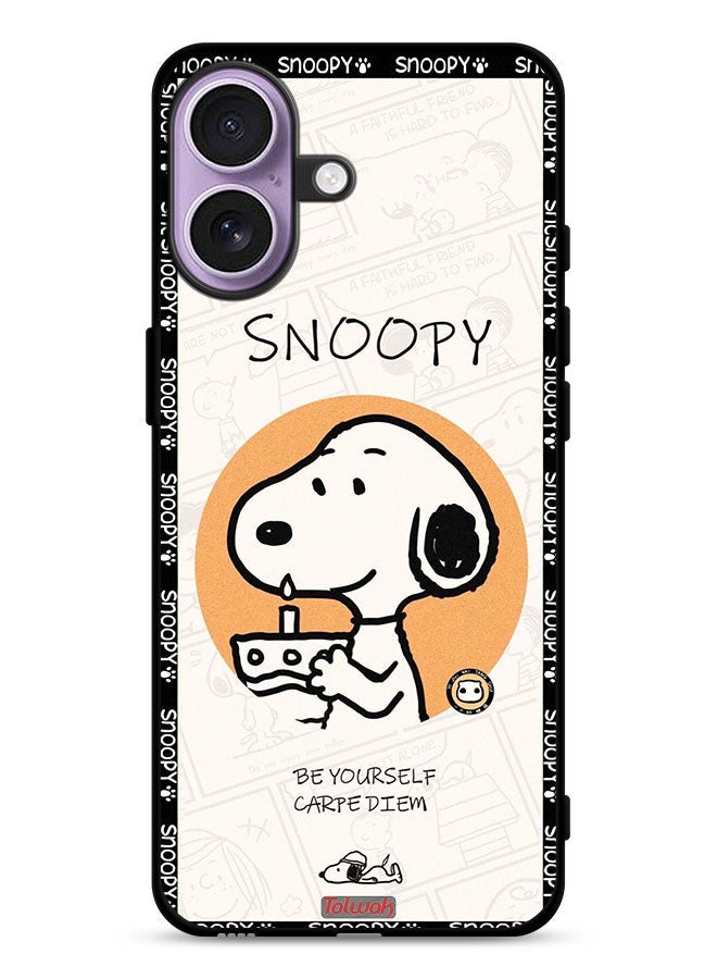 Tolwak Apple iPhone 17 Protective Case Cover Snoopy Be Yourself - Image 1
