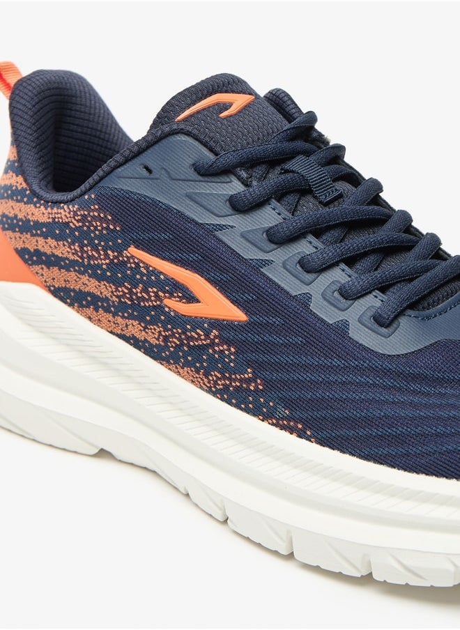 Dash Colourblock Sports Shoes with Lace-up Closure  - Image 5