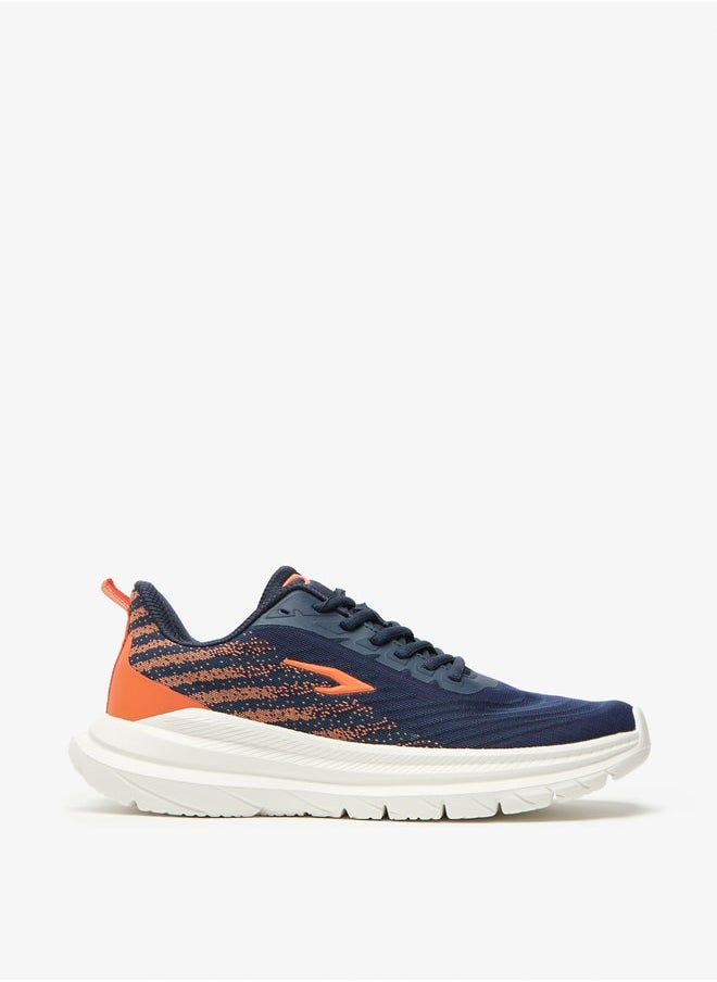 Dash Colourblock Sports Shoes with Lace-up Closure  - Image 3