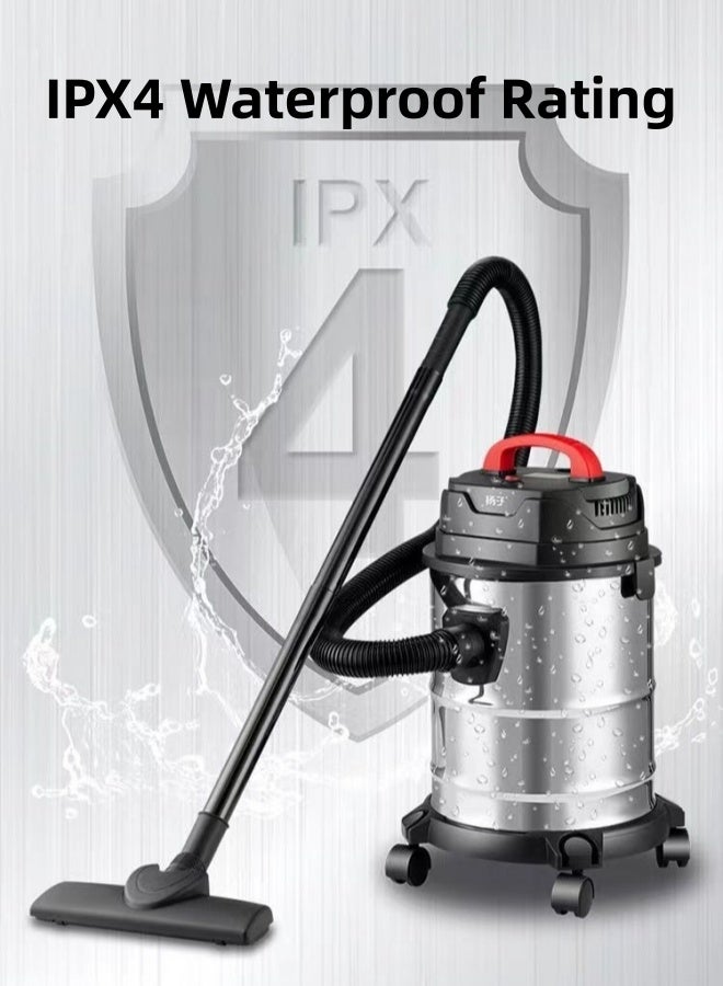 Bolivia's Drum Vacuum Cleaner 20L Dust Bag Capacity With Dust Indicator, Dry And Air Blow Function And Low Noise Operation 20 L 1500 W Powerful Motor - Image 5