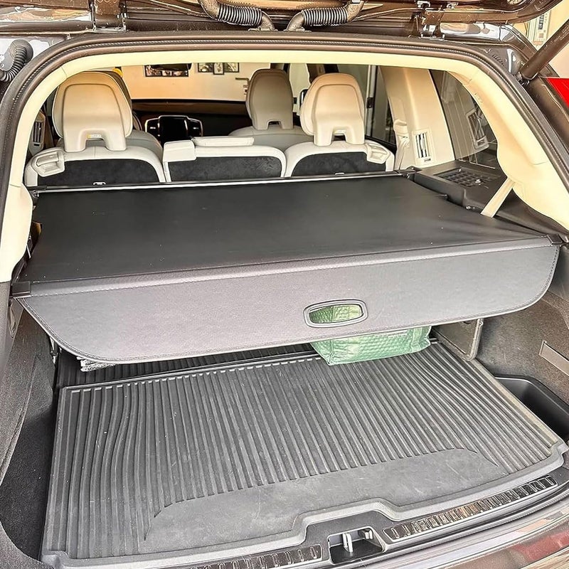 Liizoo Cargo Cover for Volvo XC90 (2016-2022) - Black Manual Trunk Cover - Image 5