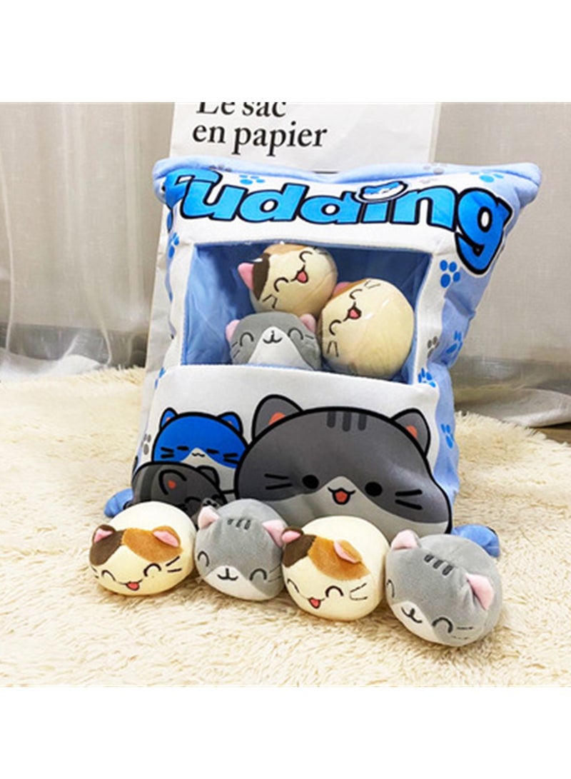 Creative bagged round toys cute cartoon dolls a big bag of creative plush toys  - Image 2