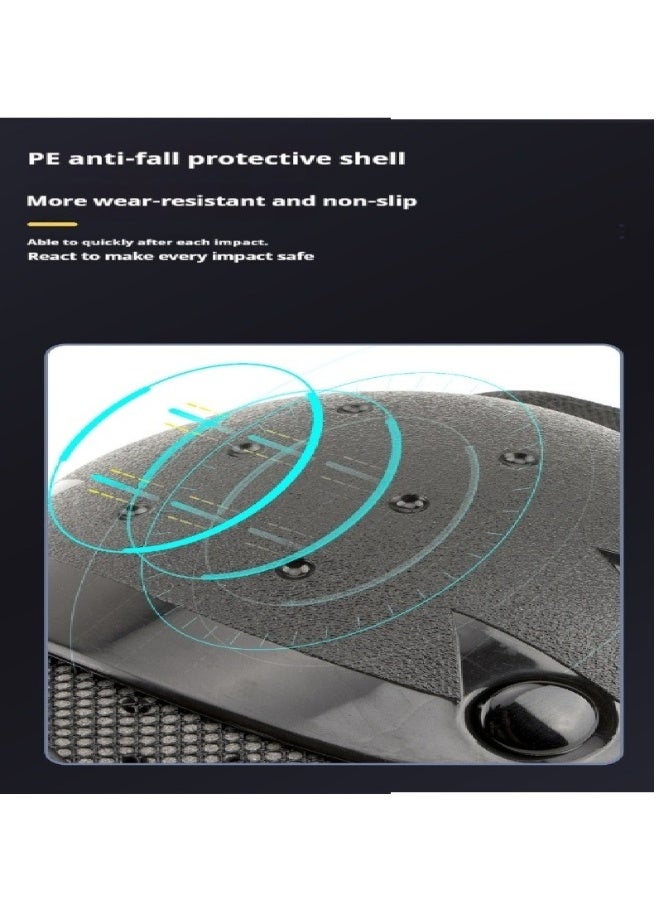 Topleo بدلة دراجة توازن للأطفال مع درع صدر للدراجات النارية، مجموعة سترة مضادة للسقوط - Image 4