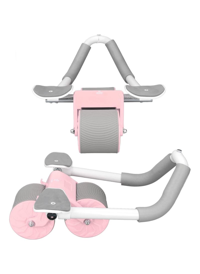 DubaiGallery Ab Abdominal Roller Wheel With Elbow Support Core Strength Training For Abs Workout Exercise Wheels For Home Gym, Fitness Equipment For Core Workout With Knee Pad Accessories - Image 3