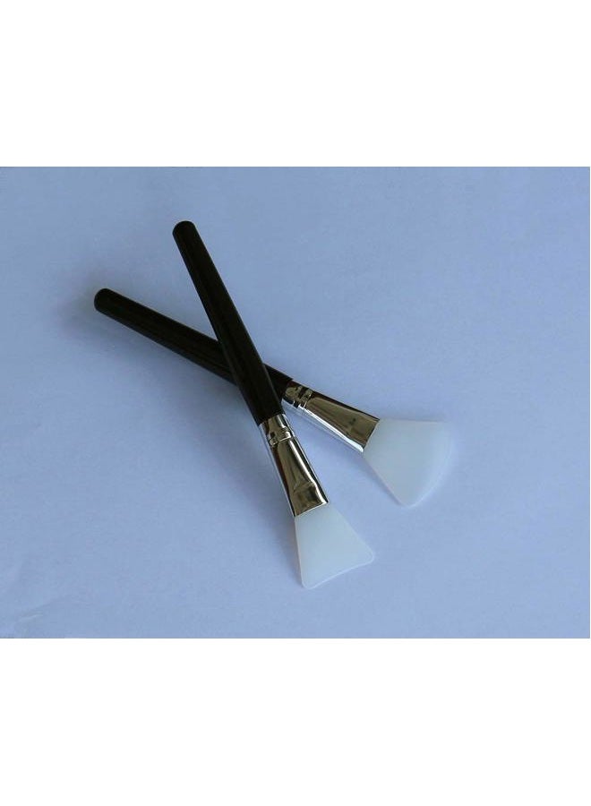 LORMAY فرشاة سيليكون للوجه 2 قطعة لتطبيق قناع الطين، قناع الطين، DIY، قناع النمذجة، لوشن الجسم، وكريم BB CC - Image 4