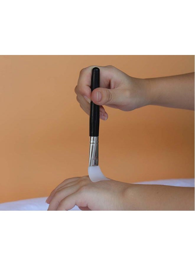 LORMAY فرشاة سيليكون للوجه 2 قطعة لتطبيق قناع الطين، قناع الطين، DIY، قناع النمذجة، لوشن الجسم، وكريم BB CC - Image 5