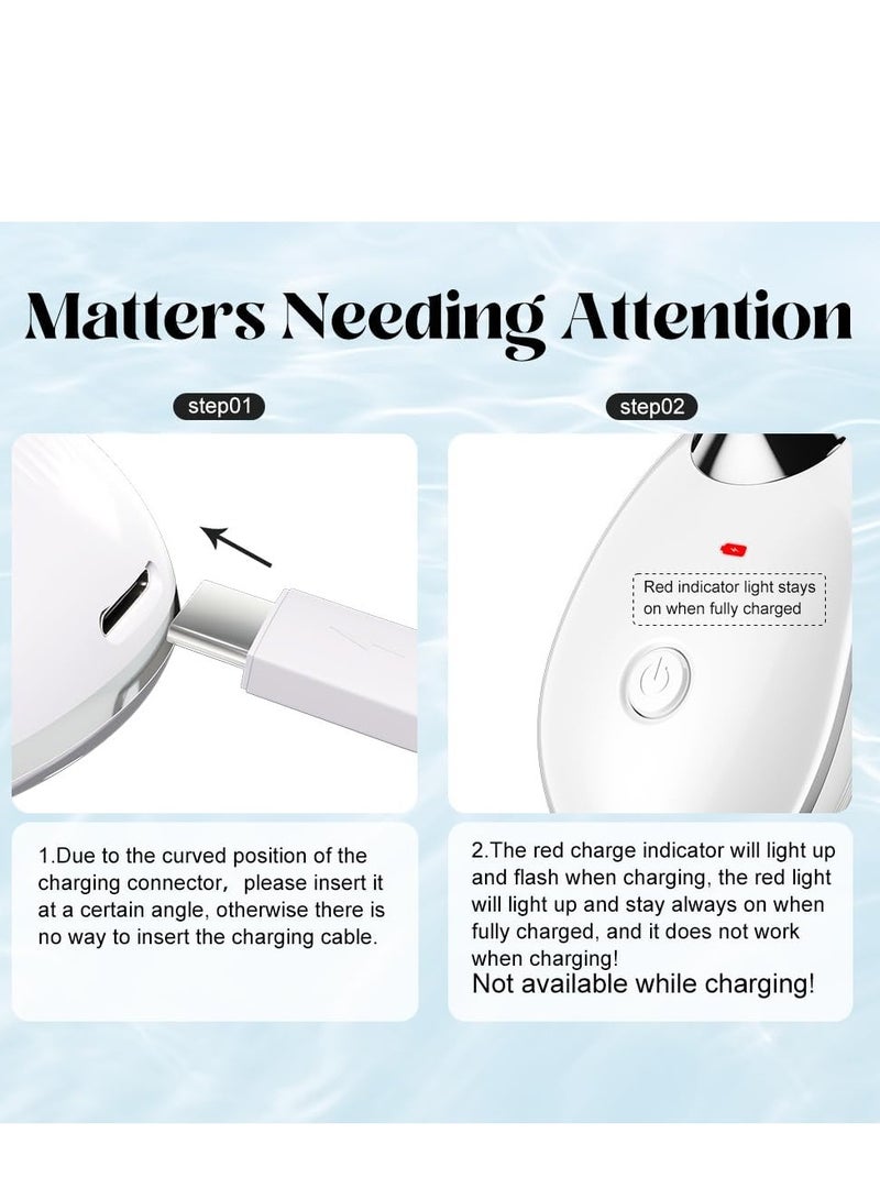 JAJEEK Rechargeable Face & Neck Massager with 3 Color Modes – Sculpting Vibration for Double Chin, Anti-Aging, and Skin Firming | Portable & Relaxing - Image 3