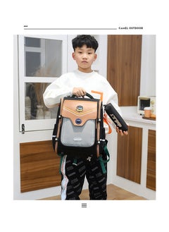 Generic Boys Trolley School Bags Large Capacity Kids' Bookbag Students Rolling Backpack Travel Wheeled Kids' Luggage Bag for Elementary Girls Schoolbag  - Image 2