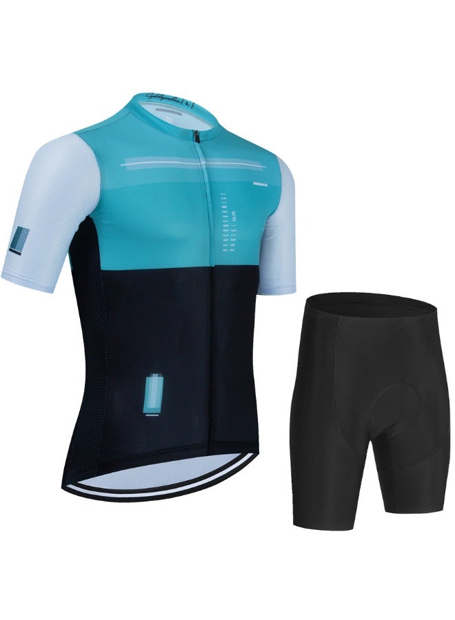 KUYING Summer Short Sleeved Cycling Suit Set  - Image 1